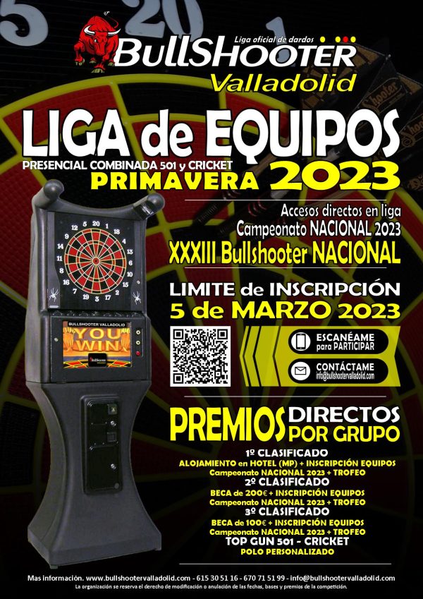 LIGA EQUIPOS PRESENCIAL PRIMAVERA -2023
